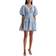 Malina Klänning Elvira V-neck Mini Dress - Blå