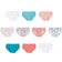 Hanes girls Toddler 10-pack Hipster Assorted