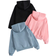 Shein pcsSet Tween Girls Loose Casual Heart Printed Soft Cozy Hoodie Sweatshirt Set