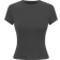 Shein Women's Casual Solid Color Crew Neck Short Sleeve T-Shirt, Summer