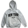 Shein pcs Vintage USA New York Graphic Print Casual Loose Fit Hoodie And Shorts Set Suitable For Autumn And Winter