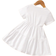 Shein Young Boys Casual Solid Color Short Sleeve Dress Summer