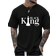 Shein Men Round Neck Letter Printed Casual Commuting TShirt