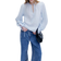 H&M Señoras Azul Blusa De Algodón - Azul