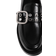 Stradivarius Buckled Loafer - Black