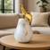 Eadl Diana Pear White/Gold Dekoration
