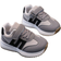 Shein pair Unisex PU Sports Shoes With Hook And Loop Strap Fashionable And Comfortable For Everyday Wear Childrens Shoes