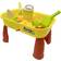 RAM ONLINE 2 In 1 Sand And Water Table Children's Kids Outdoor Play Sand Garden Sandpit Toy Yellow, 5060459944008