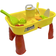 RAM ONLINE 2 In 1 Sand And Water Table Children's Kids Outdoor Play Sand Garden Sandpit Toy Yellow, 5060459944008