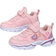 Shein Girls' Sports Shoes, Leather Waterproof And Lightweight Running Shoes With Soft Sole