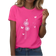 Shein Women Summer Casual Dandelion Butterfly Pattern Short Sleeve Round Neck TShirt
