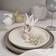Family of Bunnies Ceramic Grey One Size Figurine 13.4cm 3pcs