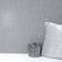 Crown Crown Scandi Linen Hessian Textured Effect Glitter Wallpaper Silver Grey