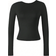 Shein Sexy Backless Long Sleeve Top