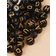 Shein 100pcs Random Letter Graphic DIY Bead