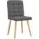 vidaXL Esszimmerstühle 2 Stk Dunkelgrau Stoff Esszimmerstuhl 86cm 2Stk.