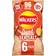 Walkers Walkers Baked Sea Salt Multipack Snacks, 6 Per 22g 6pack