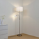 Lindby Stehleuchte Jaileen 170 cm Weiß Grau Bodenlampe 170cm