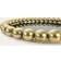 Eadl Tray Gold/Black Dekoration