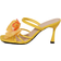Shein New European And American Style Beach Travel High Heel Floral Decor Slippers For Women Popular On The Internet