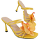 Shein New European And American Style Beach Travel High Heel Floral Decor Slippers For Women Popular On The Internet