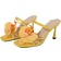 Shein New European And American Style Beach Travel High Heel Floral Decor Slippers For Women Popular On The Internet