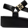 Tory Burch Mellow Platform Sandal - Perfect Black/Gold