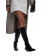 Topshop Stevie Mid Heel Knee High Boots - Black