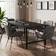 Dunelm Fulton 6 Seater Dining Table 90x220cm