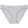 Victoria's Secret Lacie Lace-Trim Cotton Bikini Panty - Grey