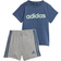 adidas Sport Performance T-shirt shorts Lin Co T Set Blå