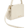 Charles & Keith Aubrielle Croc-Effect Top Handle Bag Ivory S