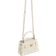 Charles & Keith Aubrielle Croc-Effect Top Handle Bag Ivory S