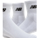 New Balance 3er-Pack Everyday Viertelsocken Damen, White 9-11
