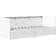 vidaXL Daybed With Drawers Without Mattress White 90x200 cm