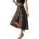 Shein All Over Print Tie Side Wrap Skirt