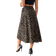 Shein All Over Print Tie Side Wrap Skirt