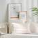 DEELAND DEELAND Pack of 2 Fur Plush Cushion Cover White, Beige (45.7x45.7cm)