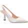 Shein Summer Womens Pointed Toe Low Heel Backless Sandals Korean Style Plaid Pattern Thick Heeled SlipOn Flats French Vamp Design Dress Shoes