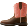 Ariat Anthem Shortie Myra Embroidered Square Toe Cowboy Boots