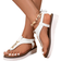 Shein Womens Fashionable Casual Holiday Thick Bottom Sandals With Gold Buckle Decoration