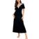 Shein pc Decorated Collar Short Sleeve Long Nightgown