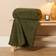 OHS Teddy Fleece Blanket Large Throw 200 x 240 cm Blankets Green (240x200cm)