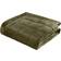 Catherine Lansfield Kingsley Matt Velvet Quilted Bedspread - One Size Bedspread Green (220x220cm)