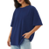 Shein Women Oversized T Shirts Loose Fit Crew Neck Short Sleeve Tops Summer Casual Blouse YK Basic Tee
