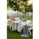 Almedahls Sill Tablecloth Yellow, White