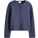H&M Cardigan Mit Bogenkanten - Blau