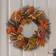 OHS Autumn Harvest Wreath 50 cm Brown Orange Christmas Decoration