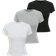 Shein Womens Solid Color Minimalist Regular Crew Neck Short Sleeve TShirt