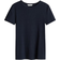 H&M Ribbed T-shirt - Navy Blue
